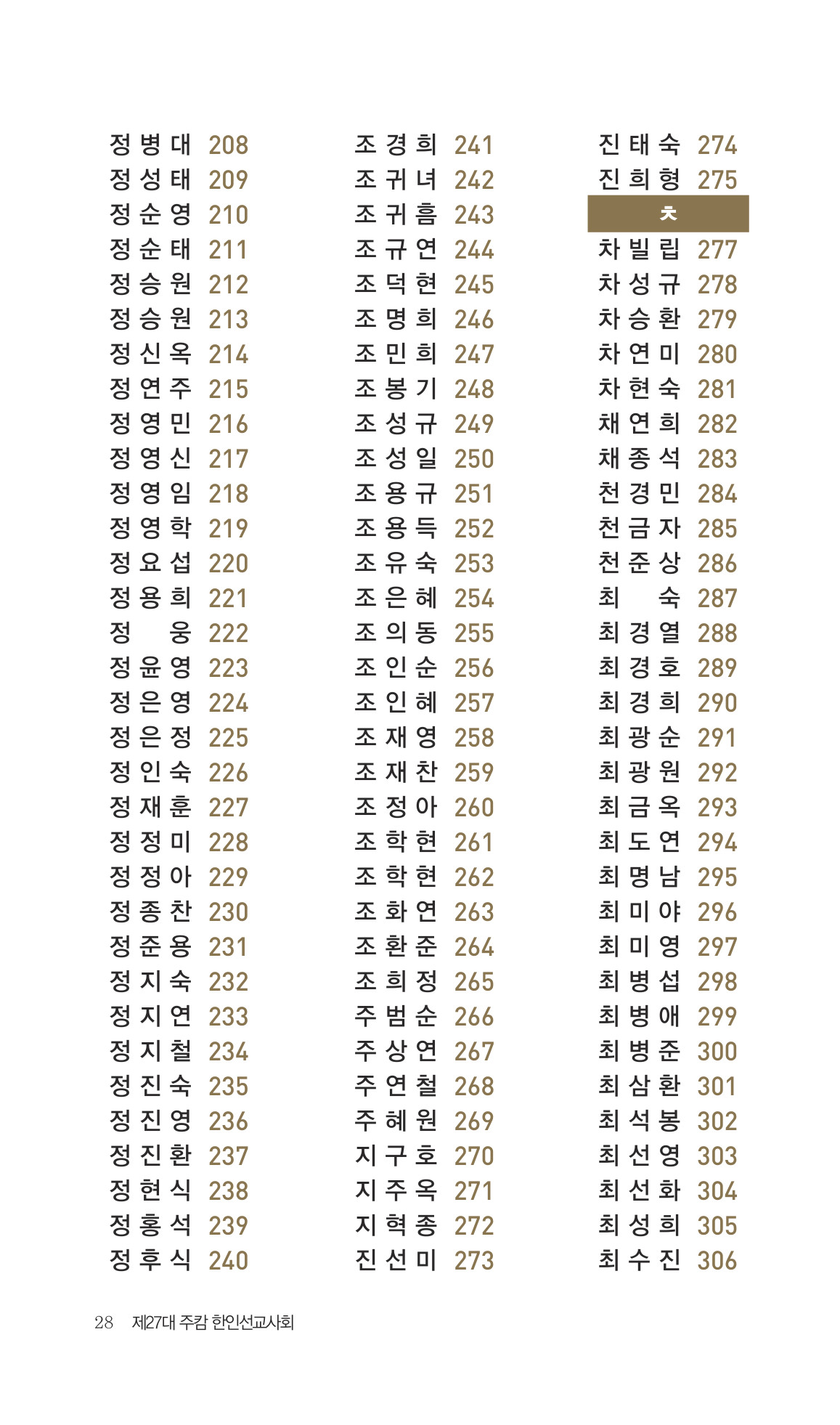 2026 주캄보디아 한인선교사 요람 28쪽